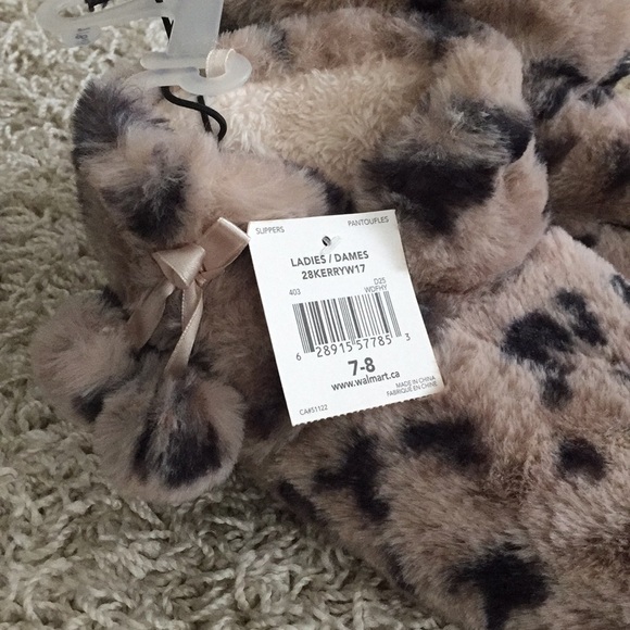 George leopard print slippers - Picture 3 of 5